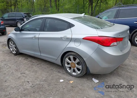 2013 Hyundai Elantra Limited from USA, damaged, VIN 5NPDH4AE7DH332991